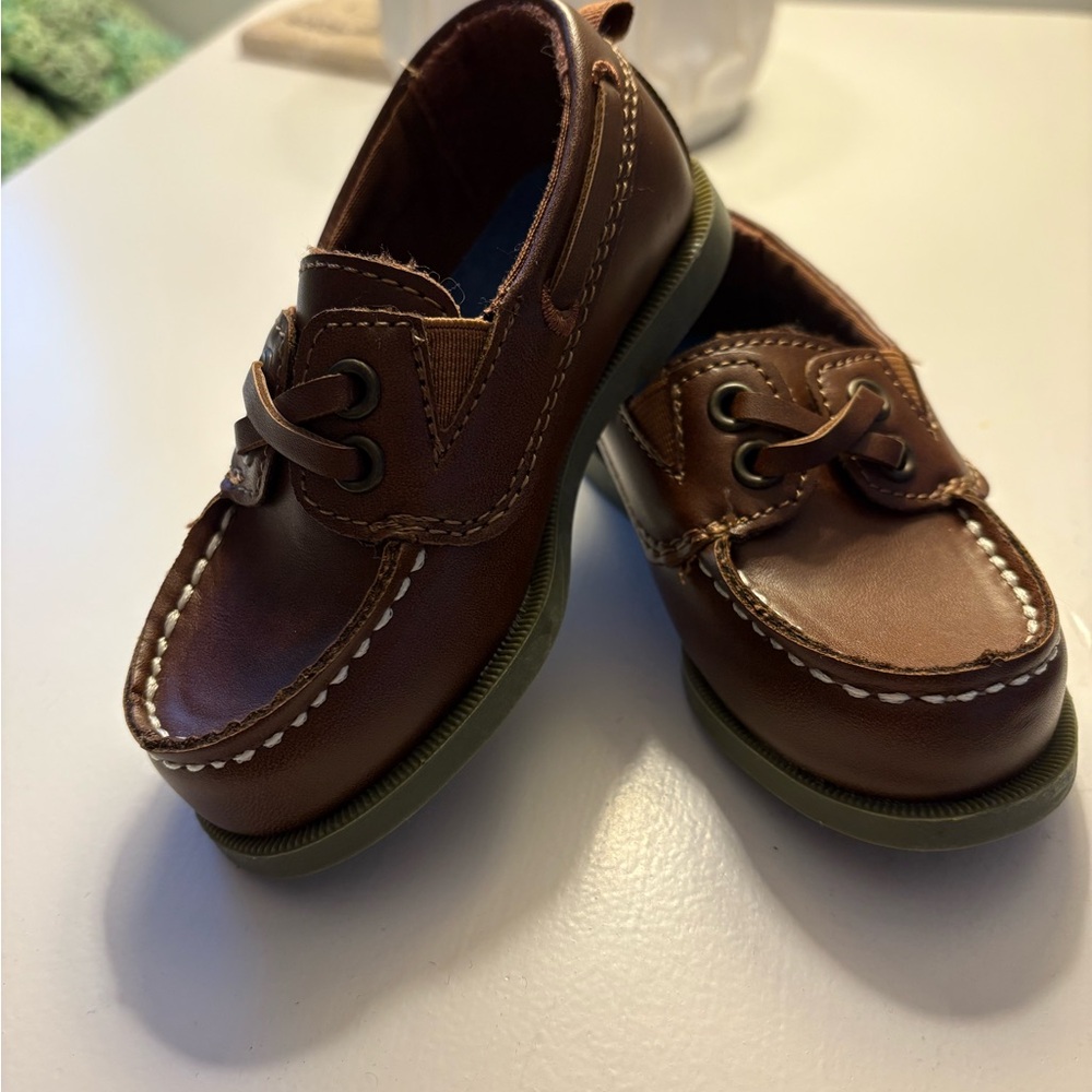Carter's Brown Kids Moccasins